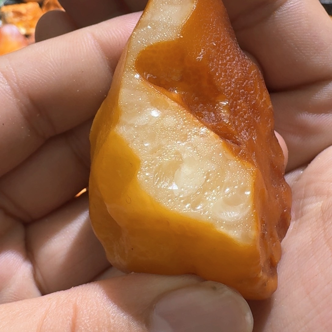 定制琥珀未镶嵌马*克专拍