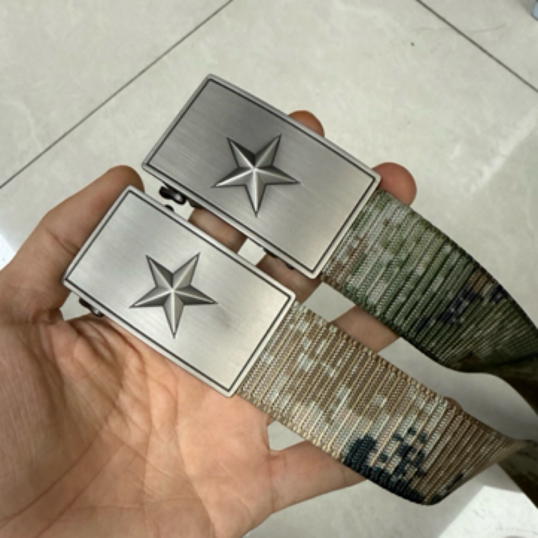 正品五角星编织内腰带