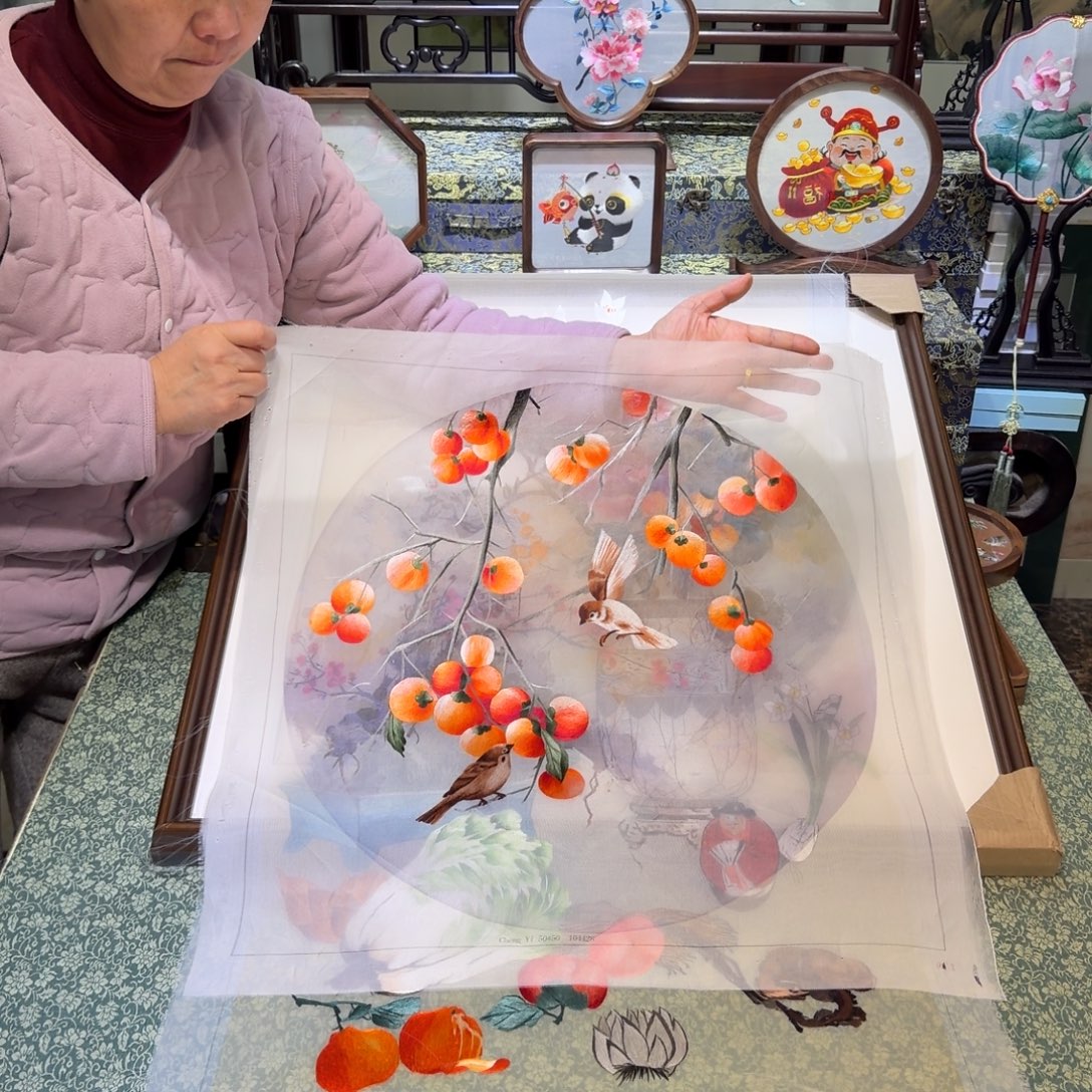 刺绣手工苏绣工艺