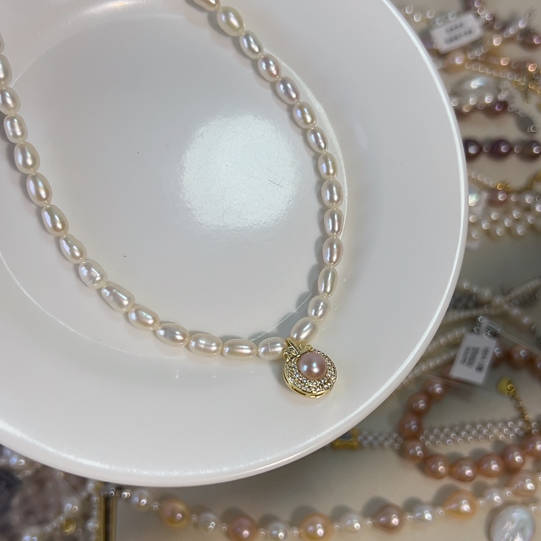 淡水珍珠未镶嵌设计款珠宝