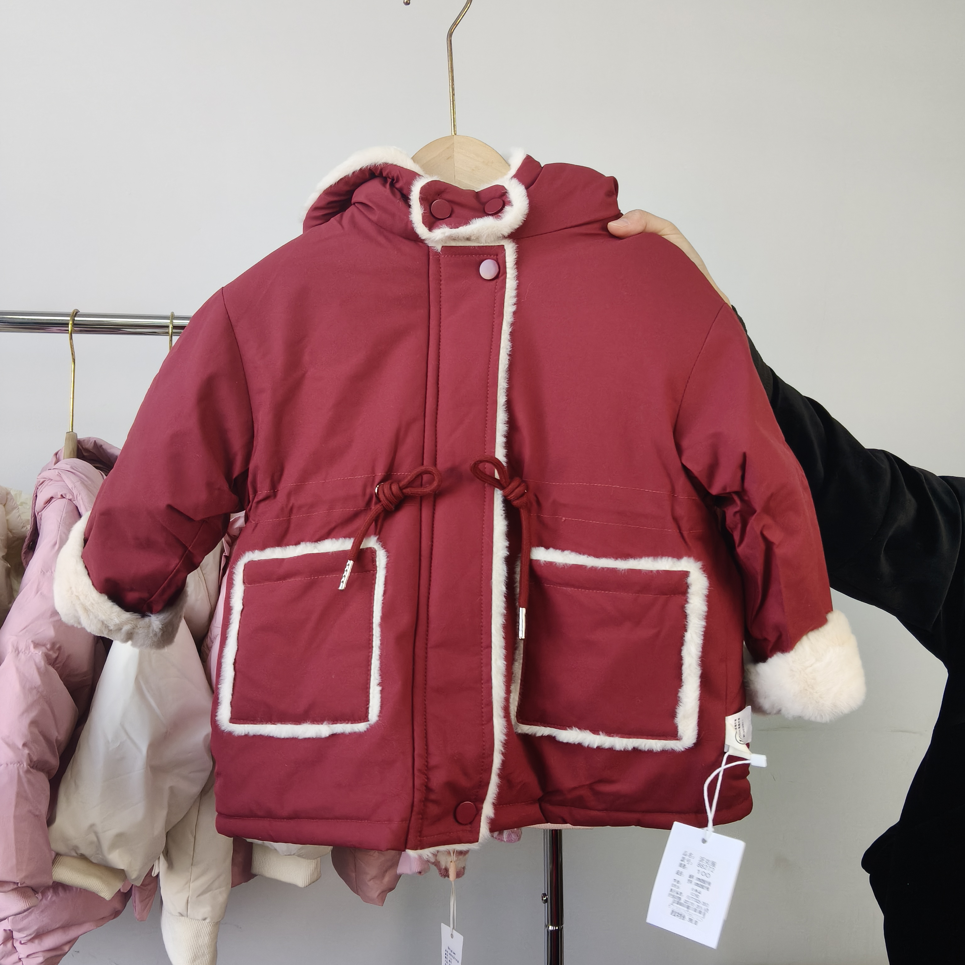 Wone2025新款儿童童装派克服