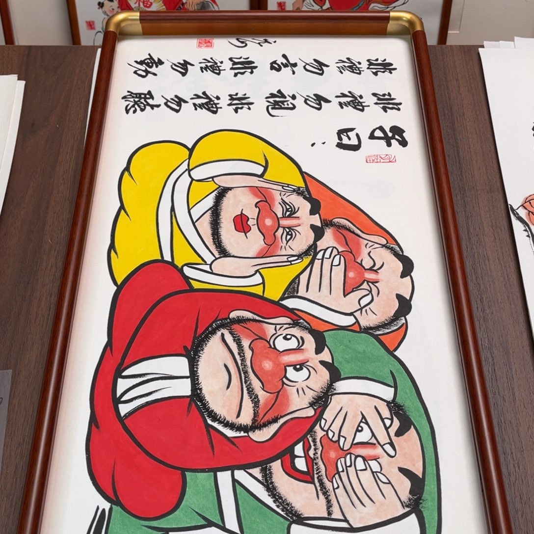 国画纯手绘作品禅意画作品