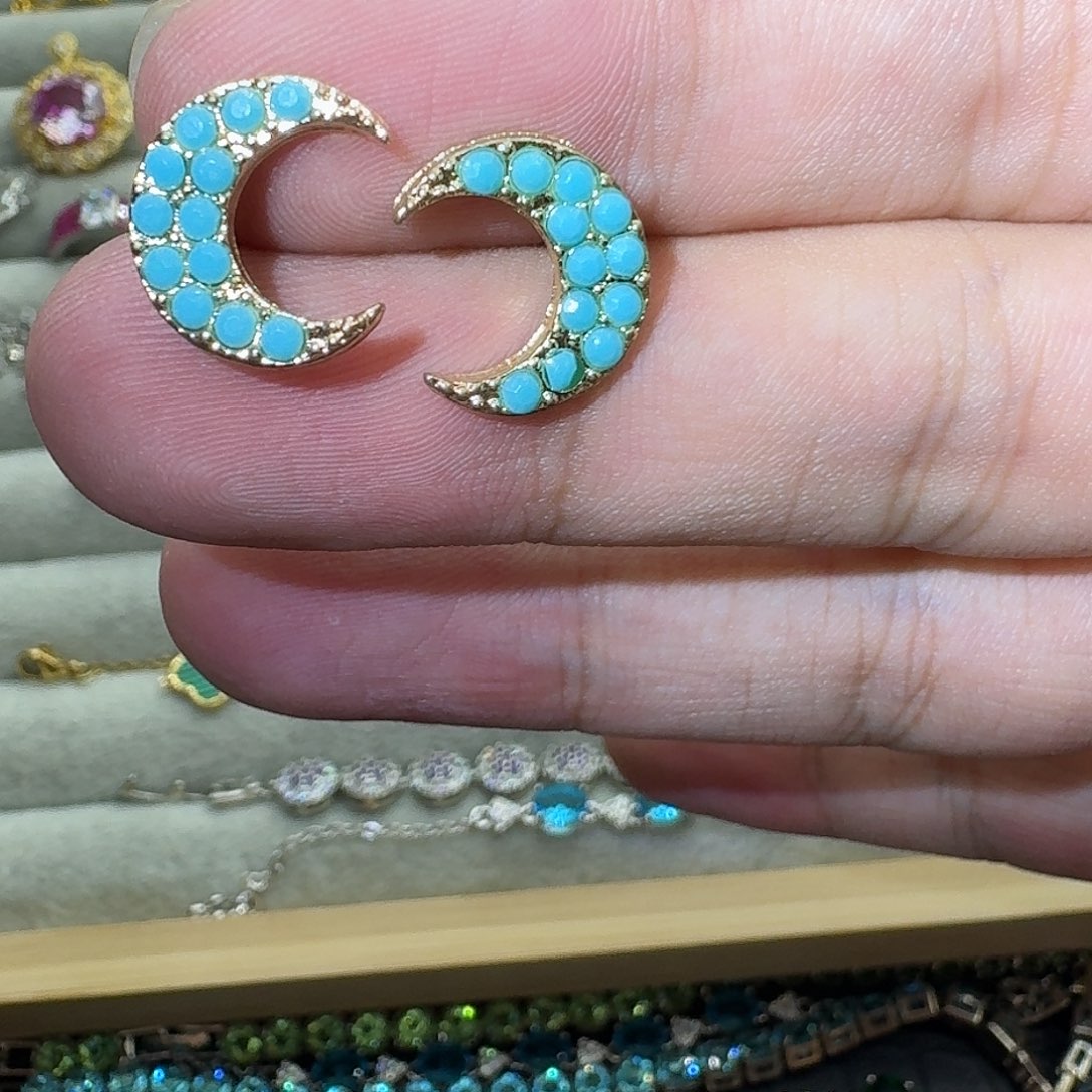 银S925镶嵌戒指水晶