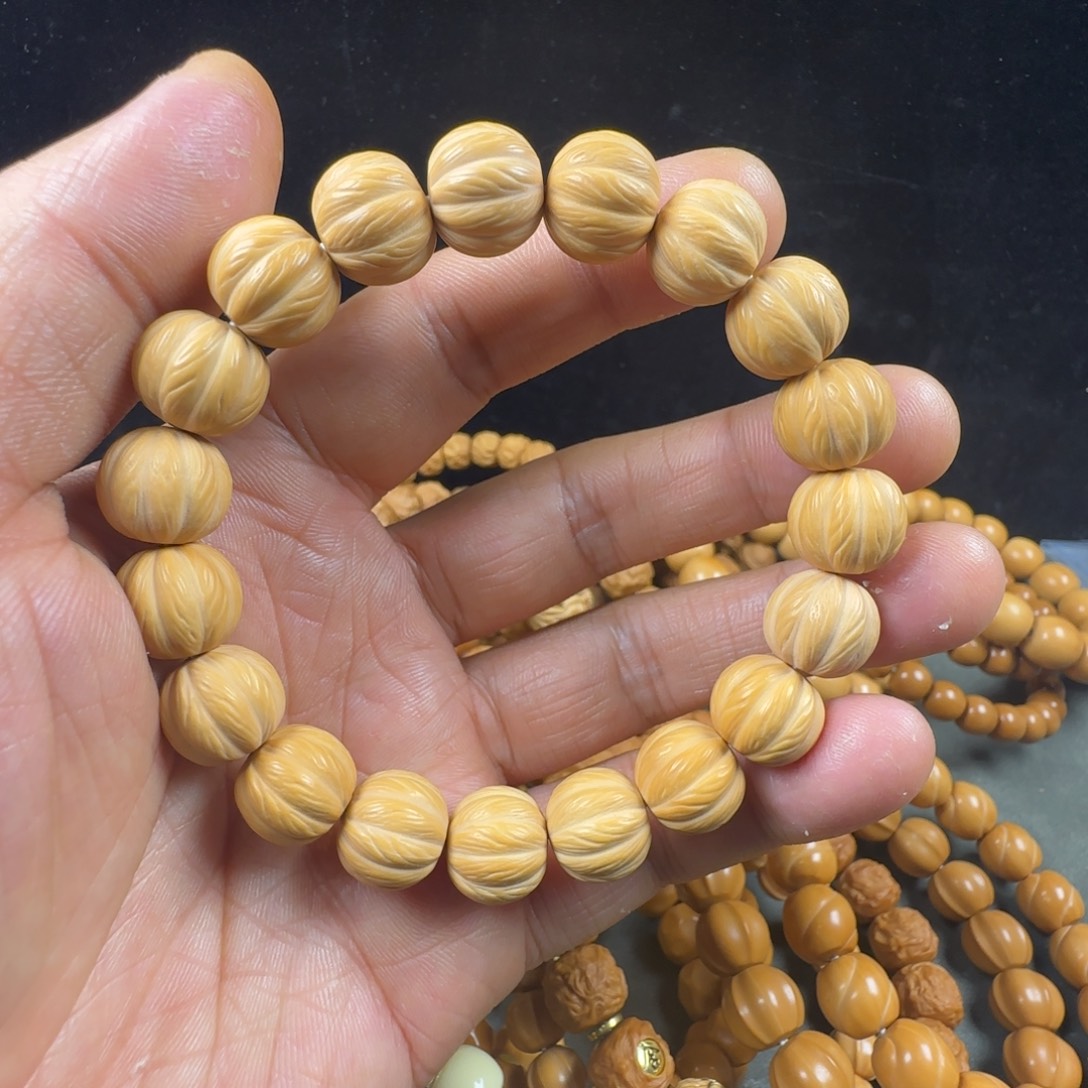 猴头核桃手串猴头丝瓜卡12+