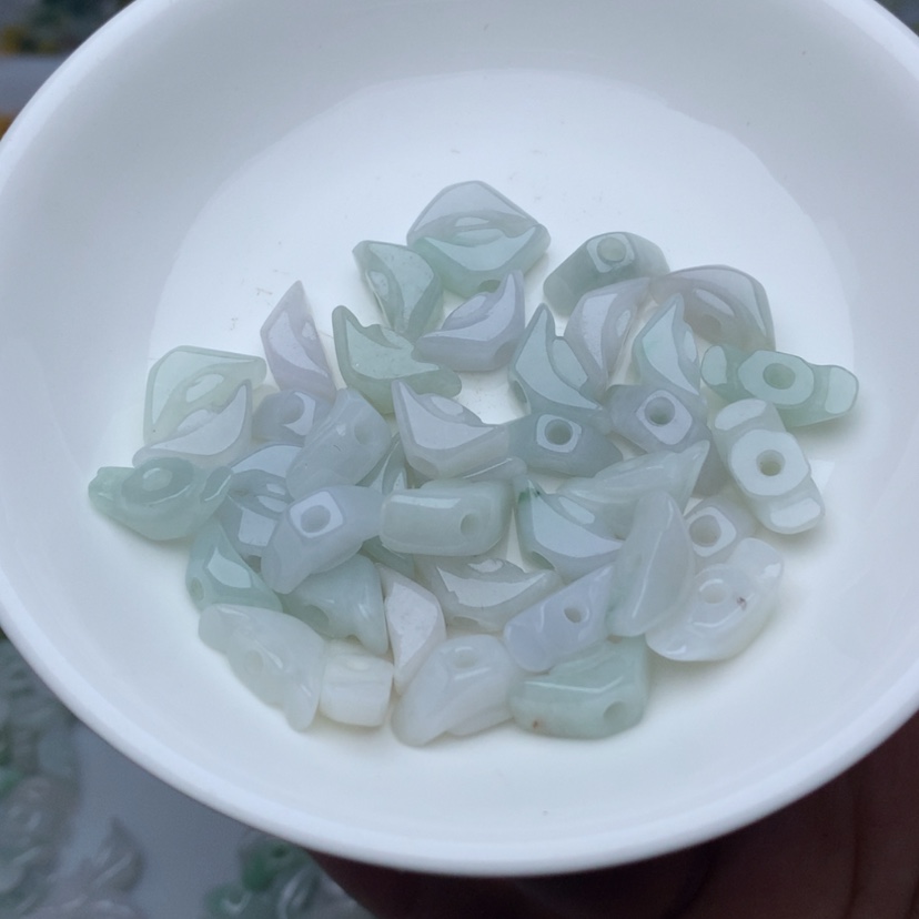 【闪购商品】翡翠手链未镶嵌翡翠元宝30颗
