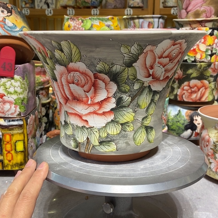 景德镇艺术手绘作品