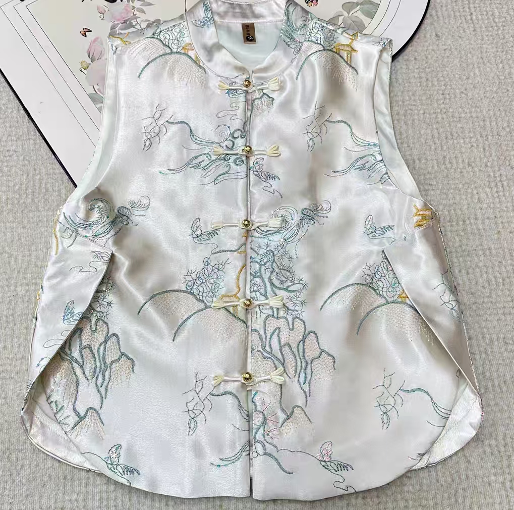 （古韵）新中式重工艺马甲