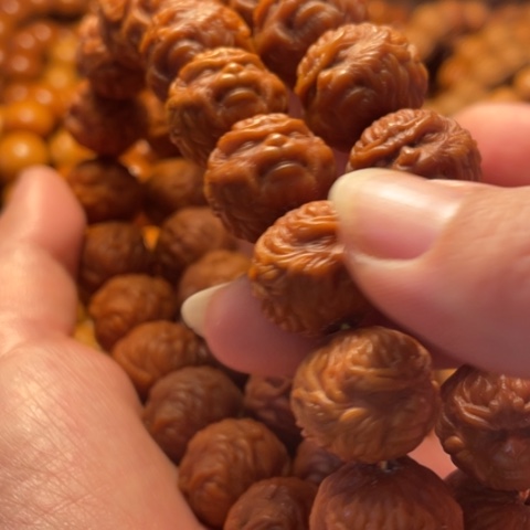 手串猴头核桃戴**张舞台