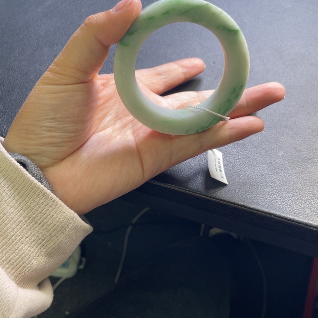【闪购商品】定制翡翠手镯未镶嵌兰*