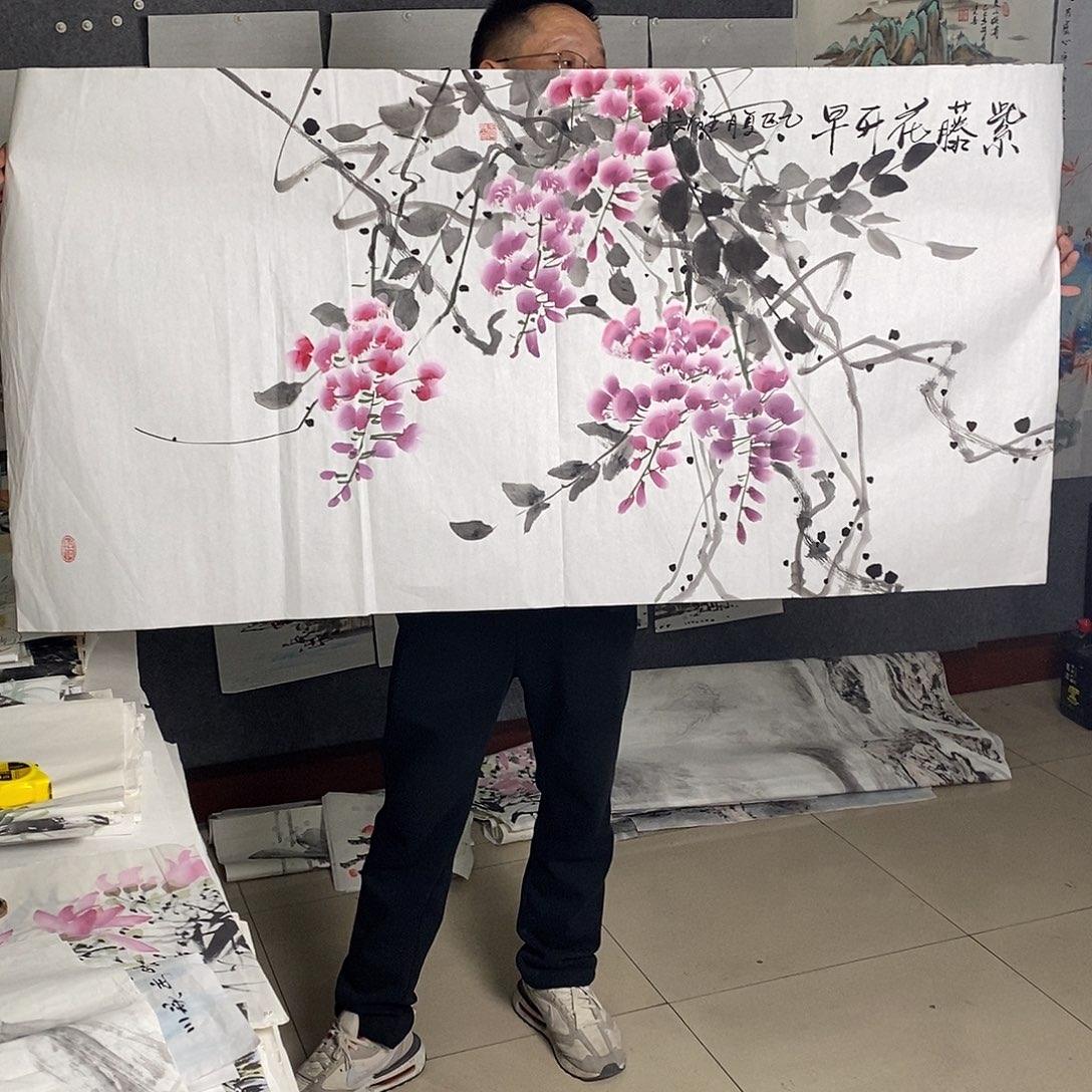 国画纯手写手绘作品200