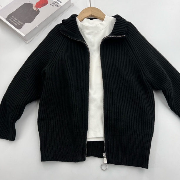 72759高端潮流时尚百搭休闲童装时尚拉链开衫C14-4-3