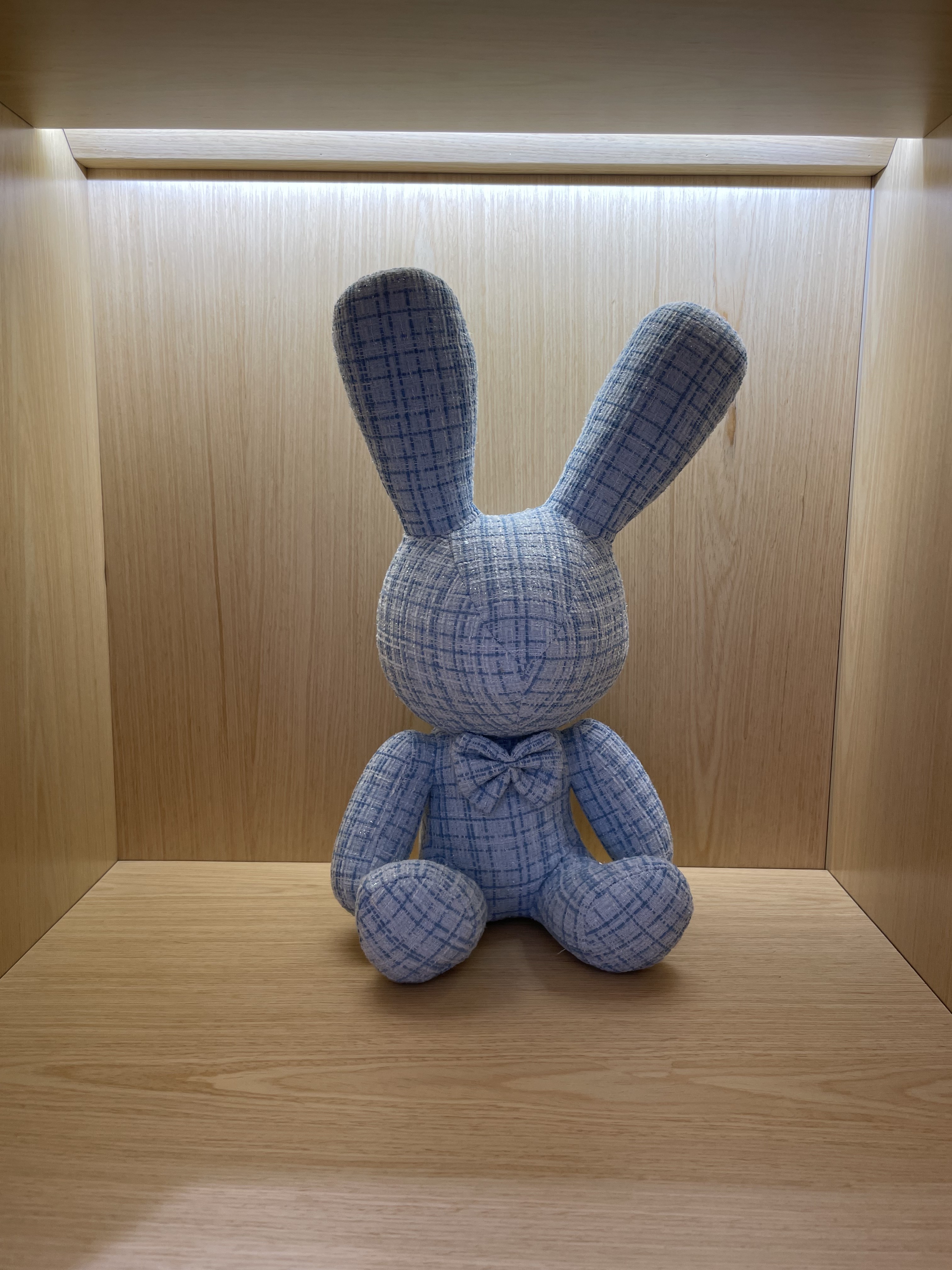 蓝色兔兔兔外套时尚百搭