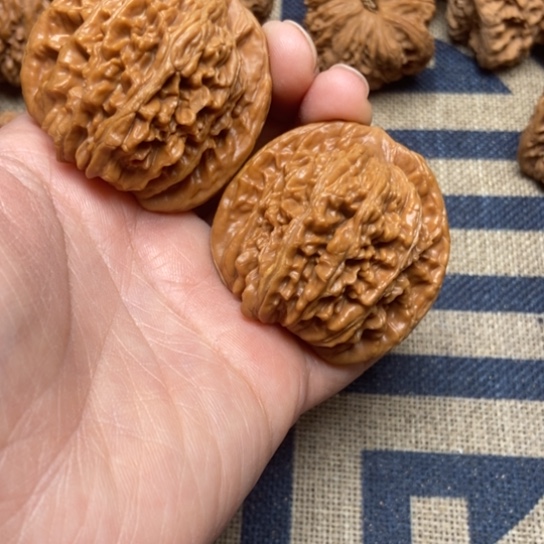 吊坠文玩核桃四座楼45