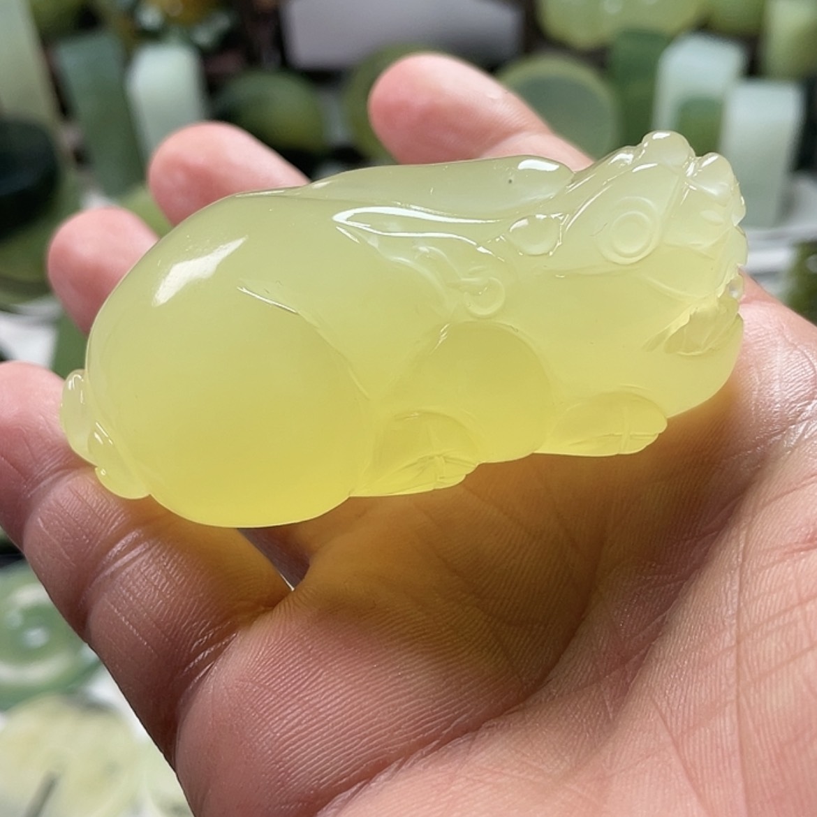 【闪购商品】岫玉手把件未镶嵌