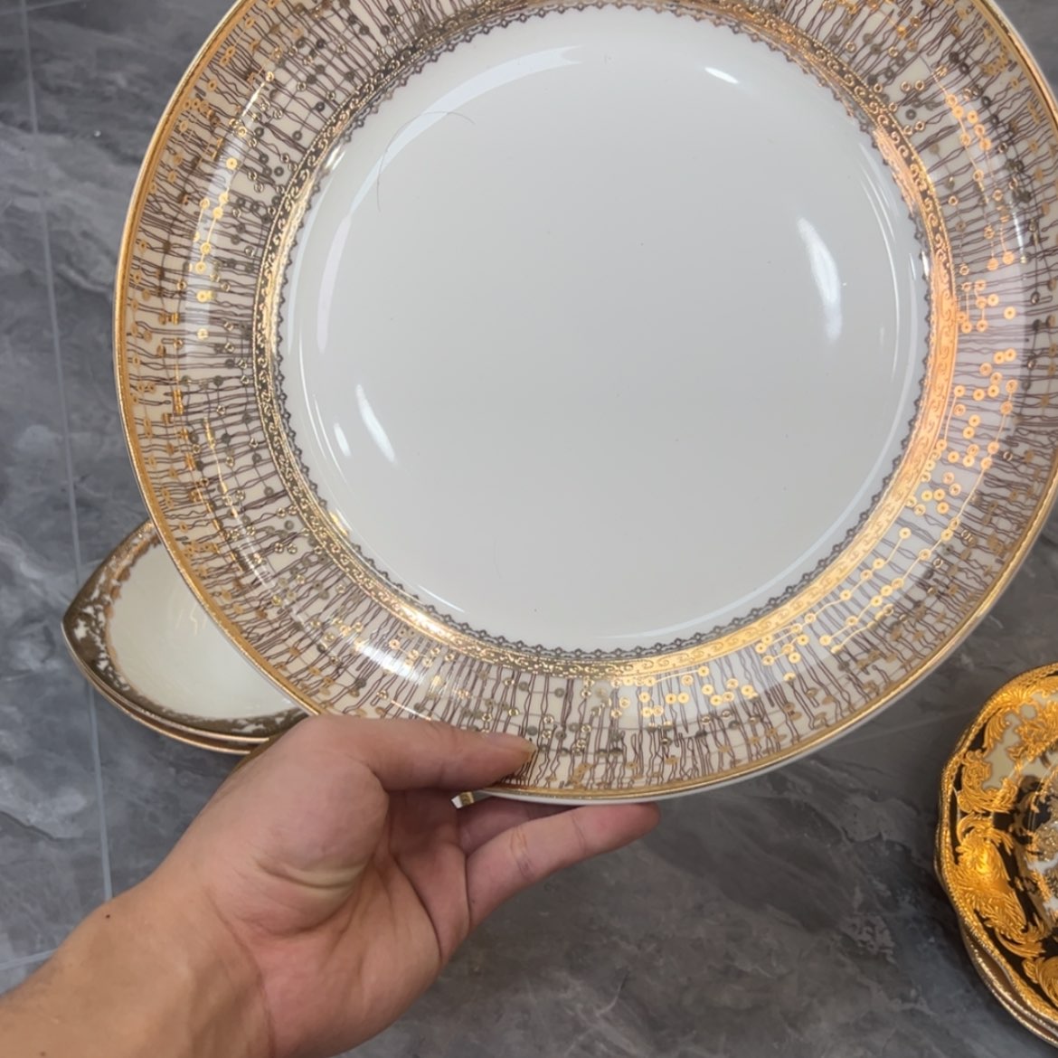 【闪购商品】瓷片12寸窝盘一个一单福利价