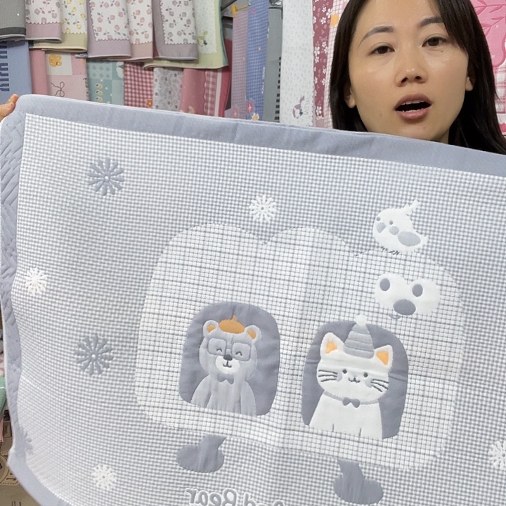 棉特价灰色小猫咪