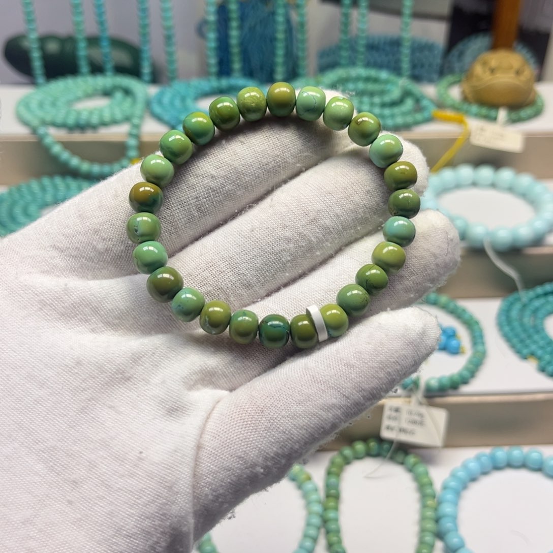 绿松石未镶嵌手链