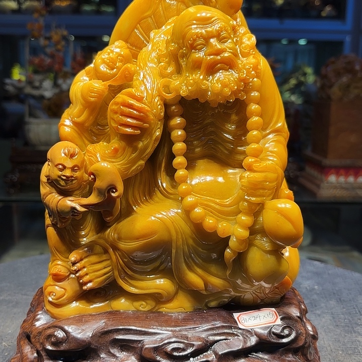 清***哥寿山石寿山石雕刻的艺术品有