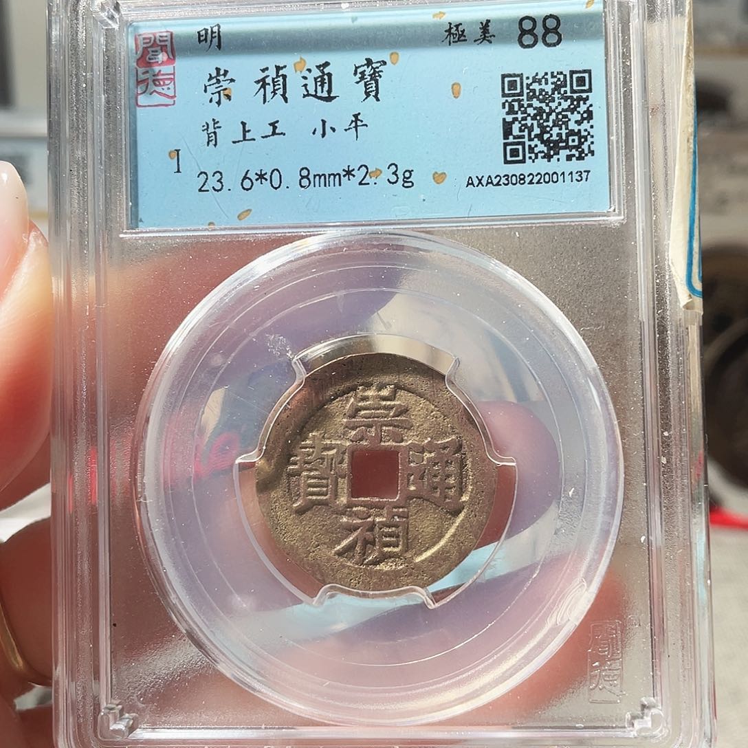 铜3明崇祯背上工黄亮000