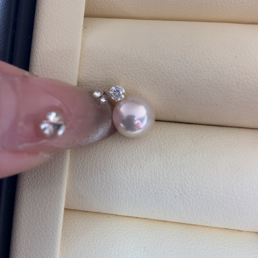 海水珍珠颈饰18K金镶嵌