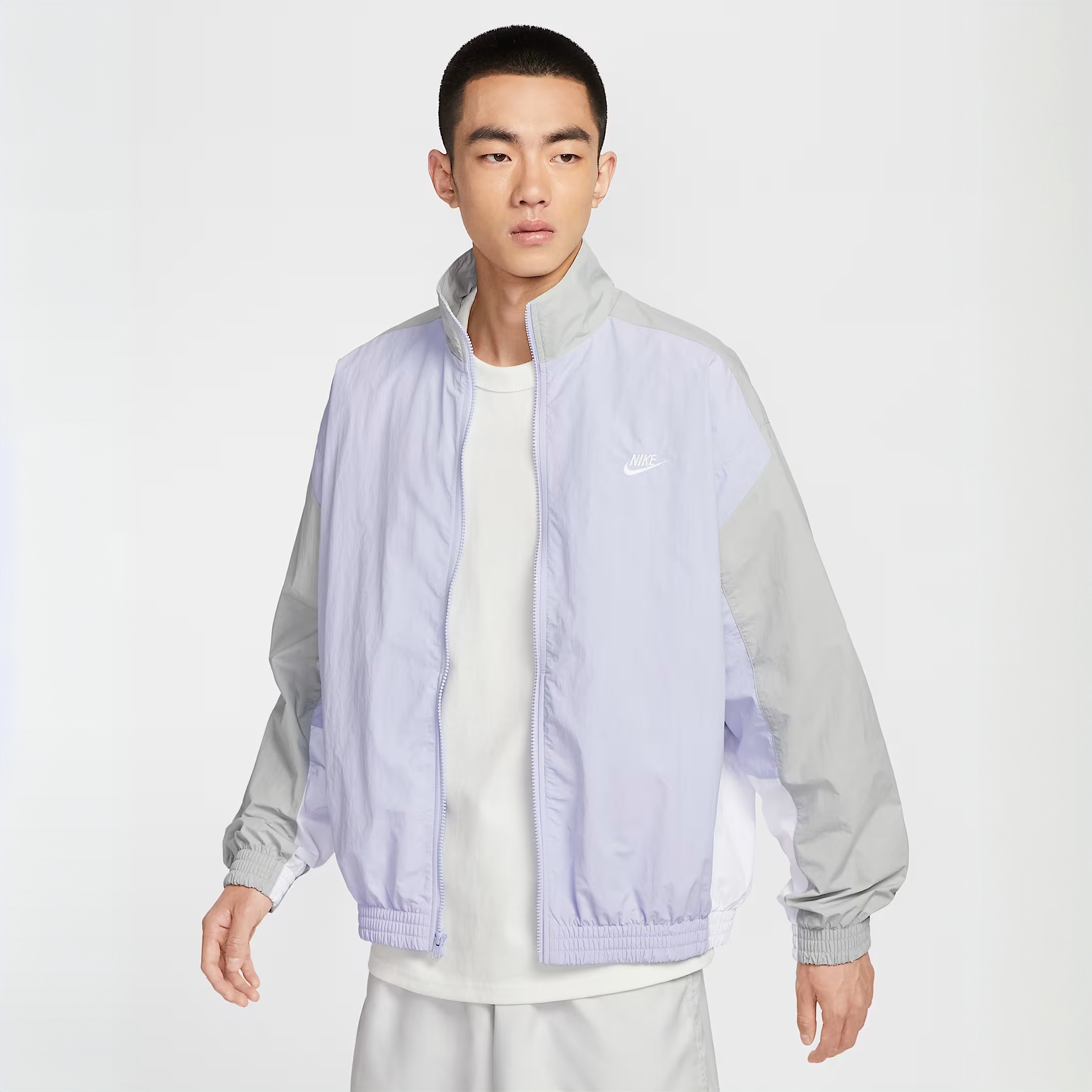 NIKE/耐克男子Oversize风拼色梭织运动休闲夹克外套HQ6110057