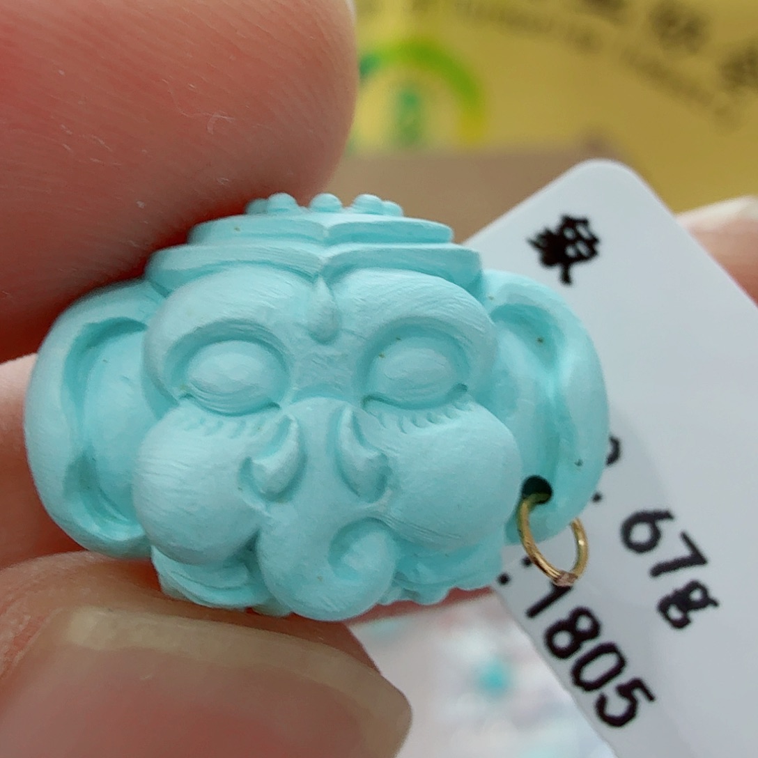 未镶嵌绿松石配饰