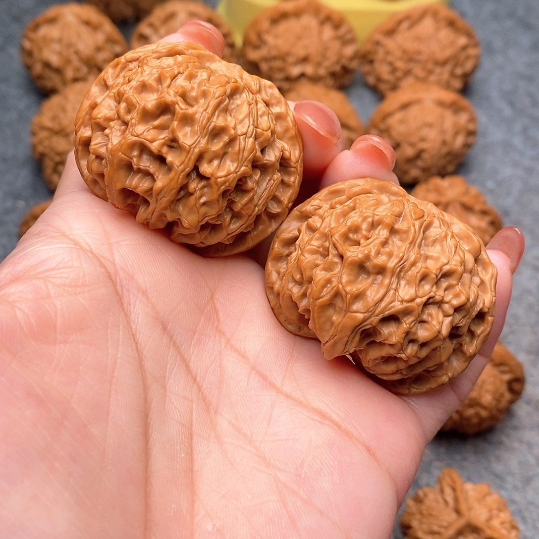 文玩核桃把件唯****n精品苹果43.8全品