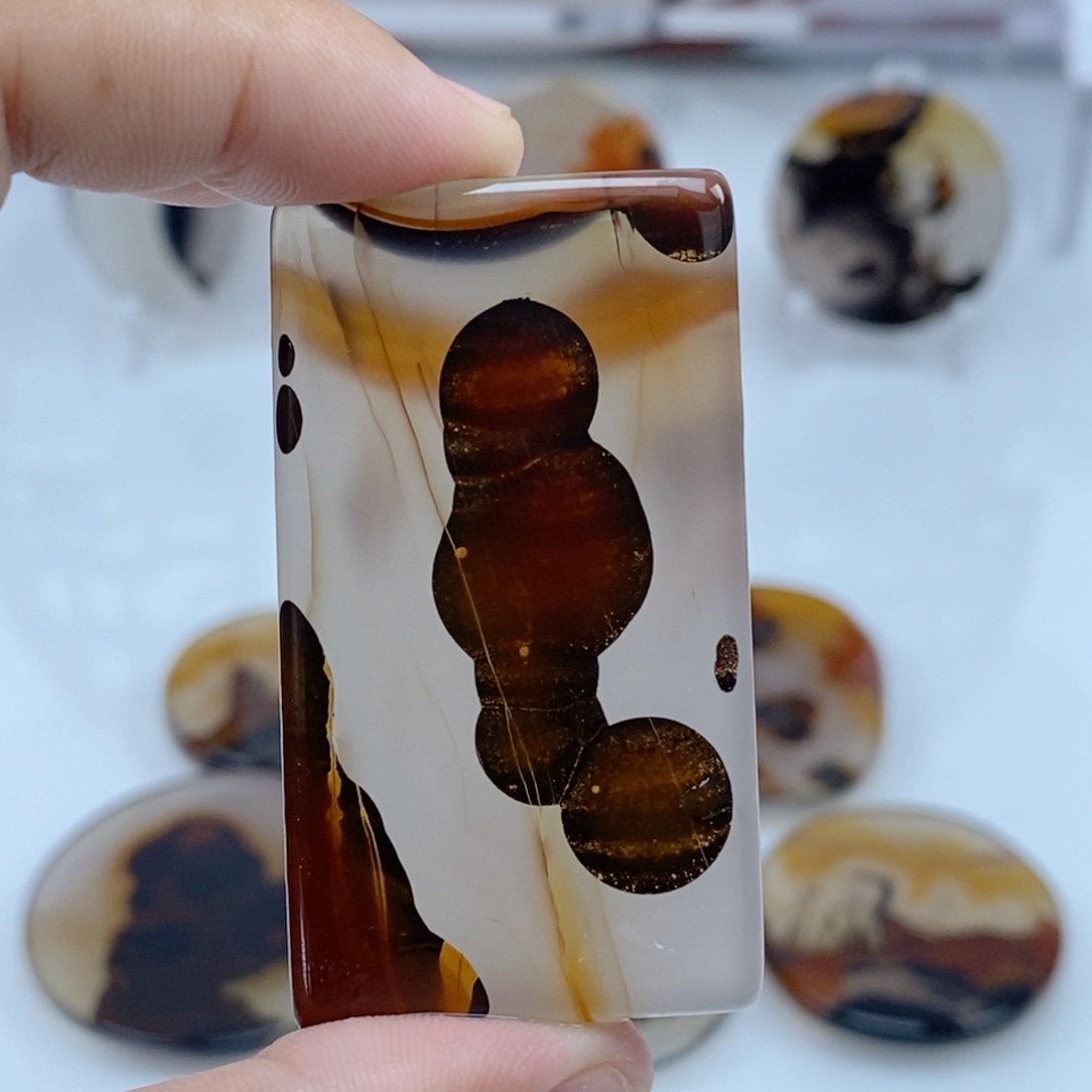 玛瑙/玉髓未镶嵌珠宝半成品
