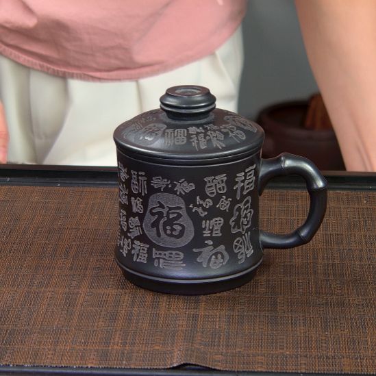 紫砂茶杯高货放漏