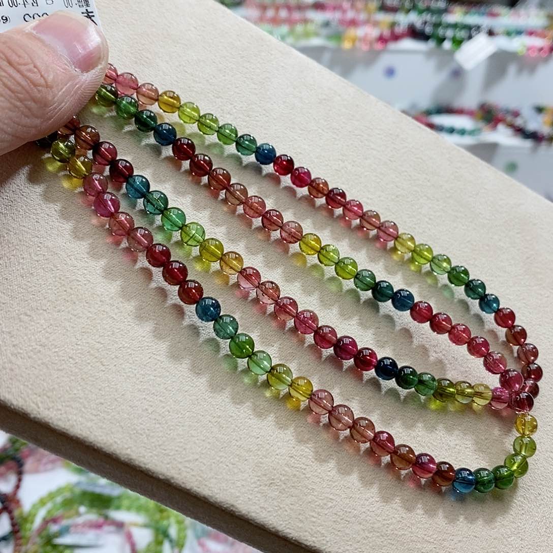 碧玺手链未镶嵌手链