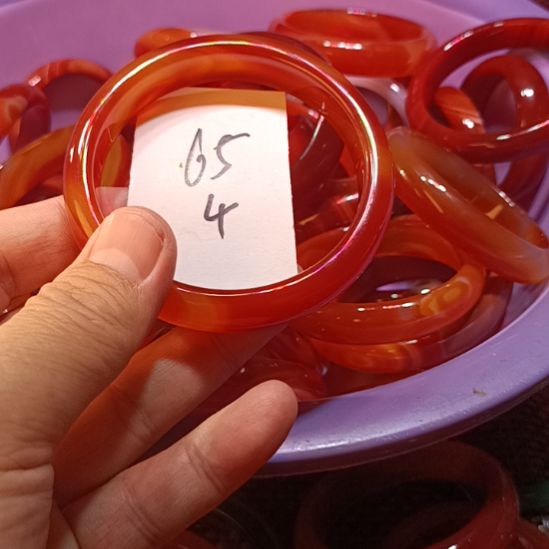 玛瑙/玉髓未镶嵌手镯