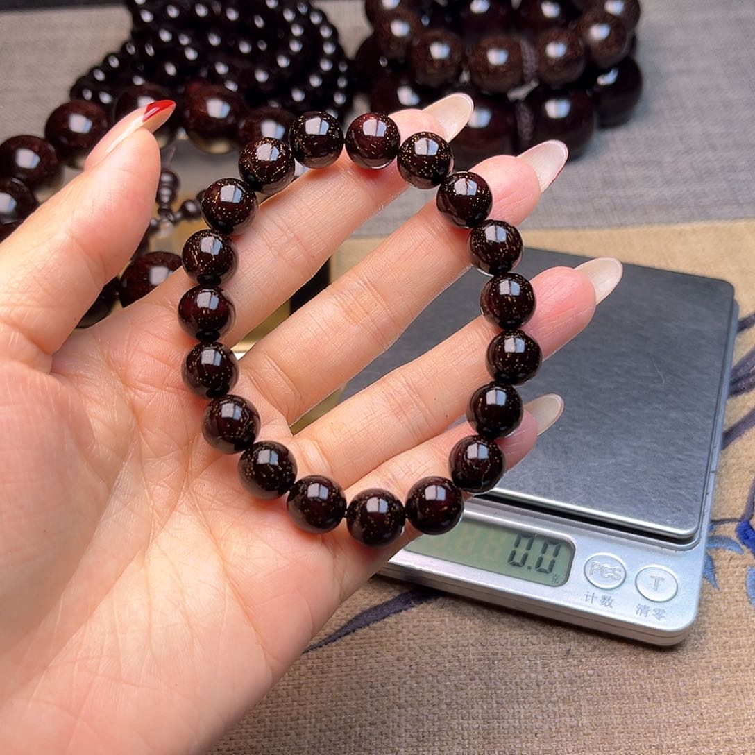 檀香紫檀（小叶紫檀）1.0 单圈满天星