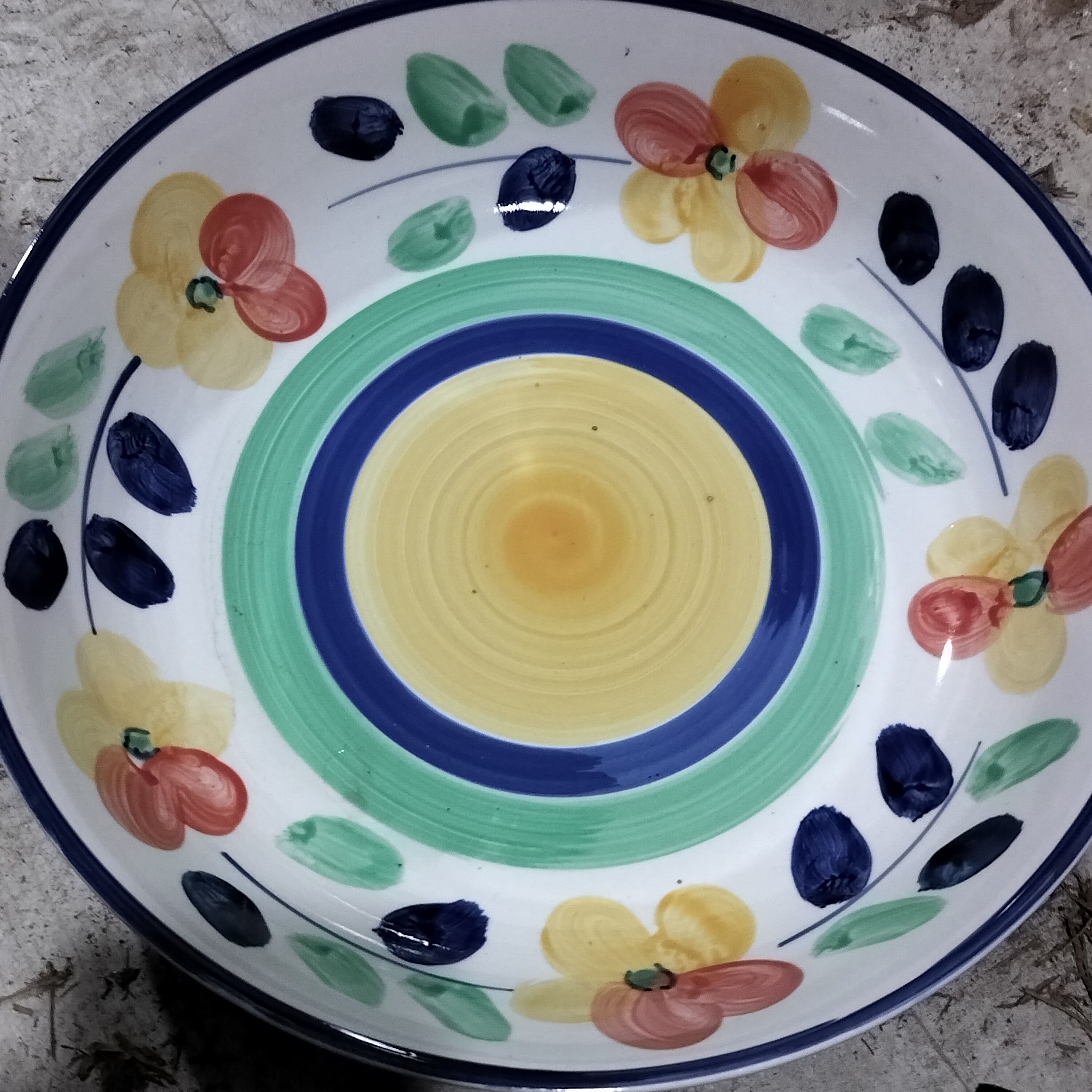 深盘家用饭盘菜盘水果盘直径27.5cm高6cm