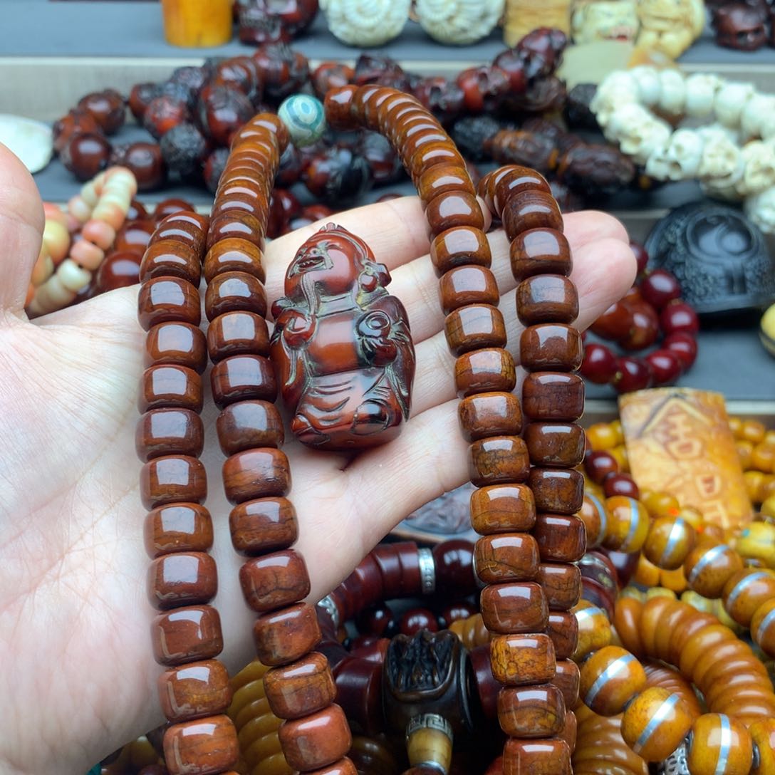 牛骨手串/手链小*`牛骨