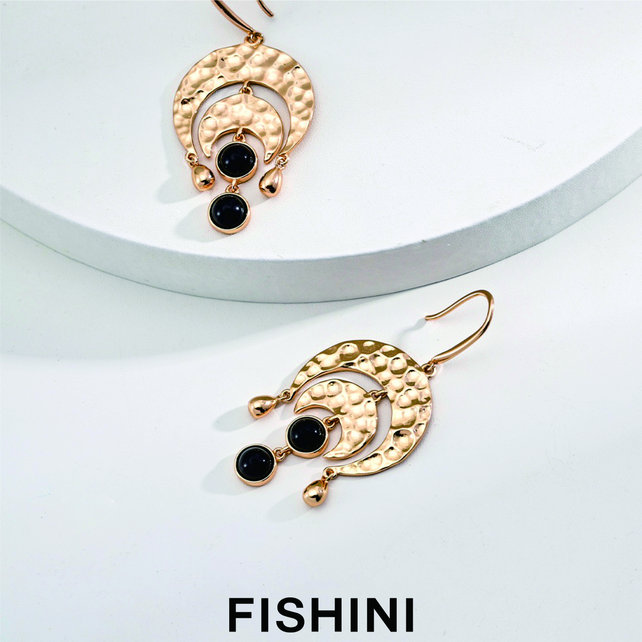 925银耳饰 复古金色简约耳环原创设计师款