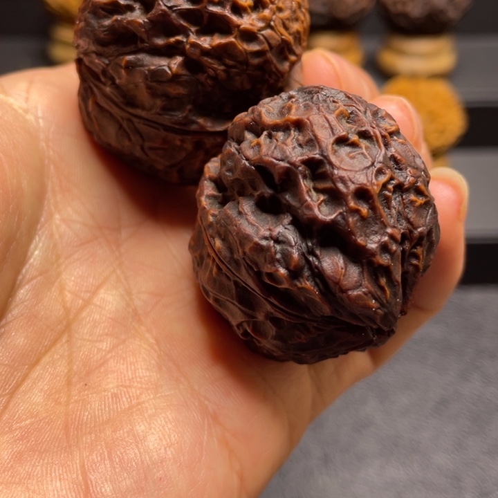 文玩核桃吊坠F聚宝金蟾44