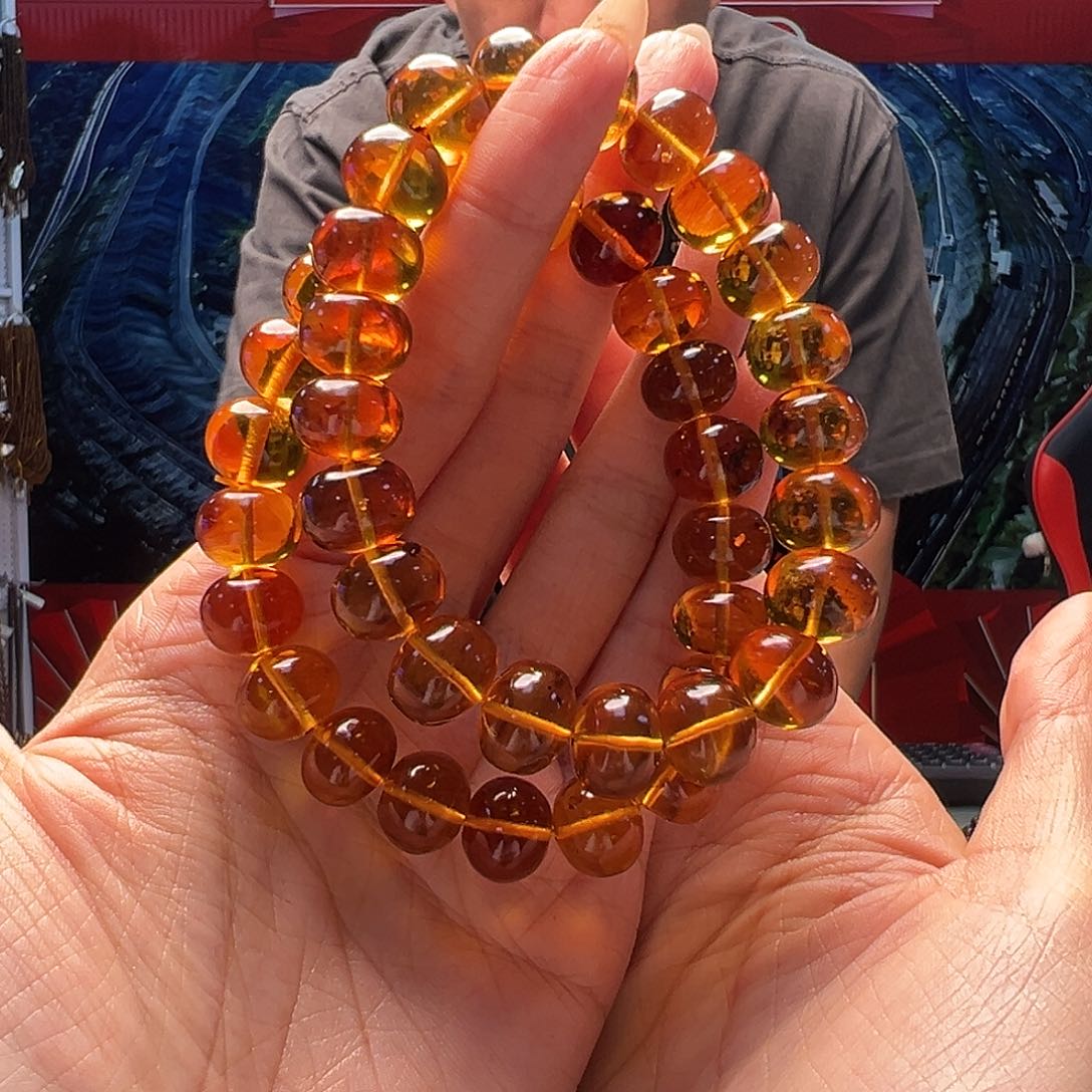 未镶嵌琥珀裸石抚顺琥珀10564十二多样性发其一