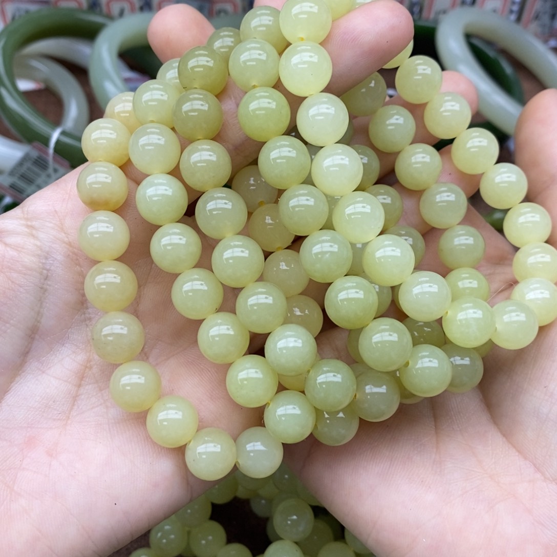 手串未镶嵌和田玉卡10多样性拍一发一