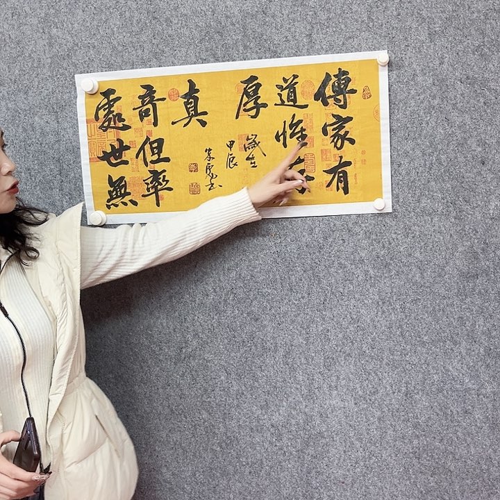 书法传家有道作品