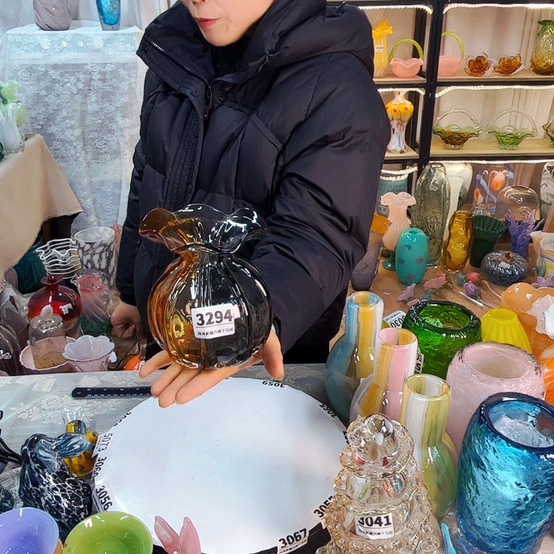 3294 不完美家悦美居琉璃摆件
