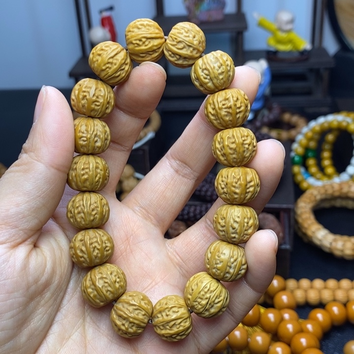 猴头核桃吊坠猴头