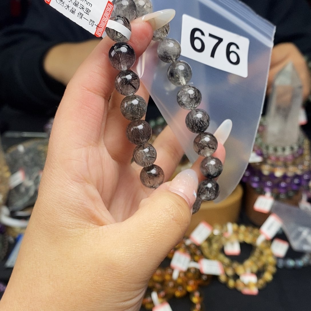 水晶手串多样性发其一6 76未镶嵌