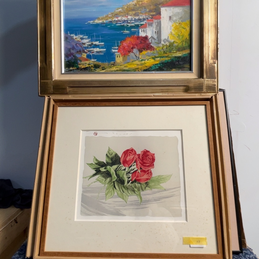 小***渝中古字画作品有磕碰瑕疵拍下看