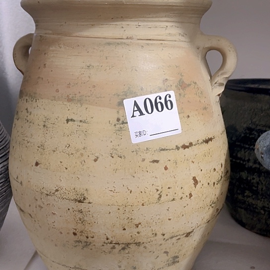 红陶手工制作工艺花盆