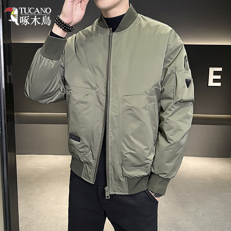 TUCANO/啄木鳥时尚潮流立领夹克男士棒球服百搭青年休闲外套1803