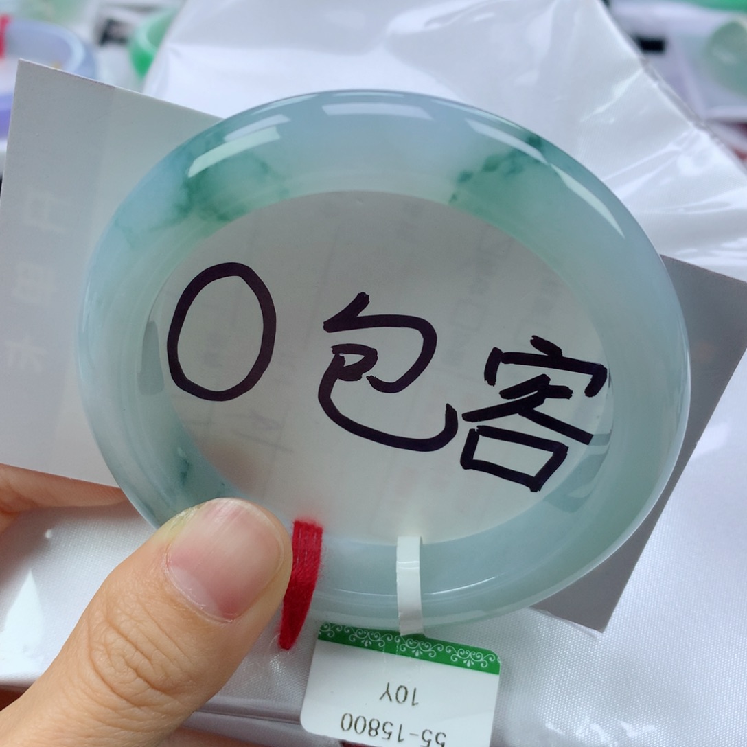 翡翠手镯未镶嵌55.8正