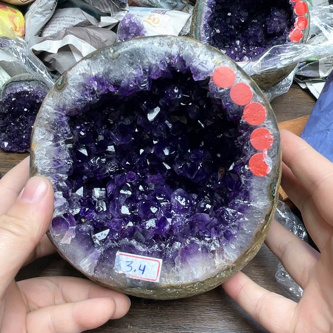 紫晶大型摆件（非配饰）未镶嵌