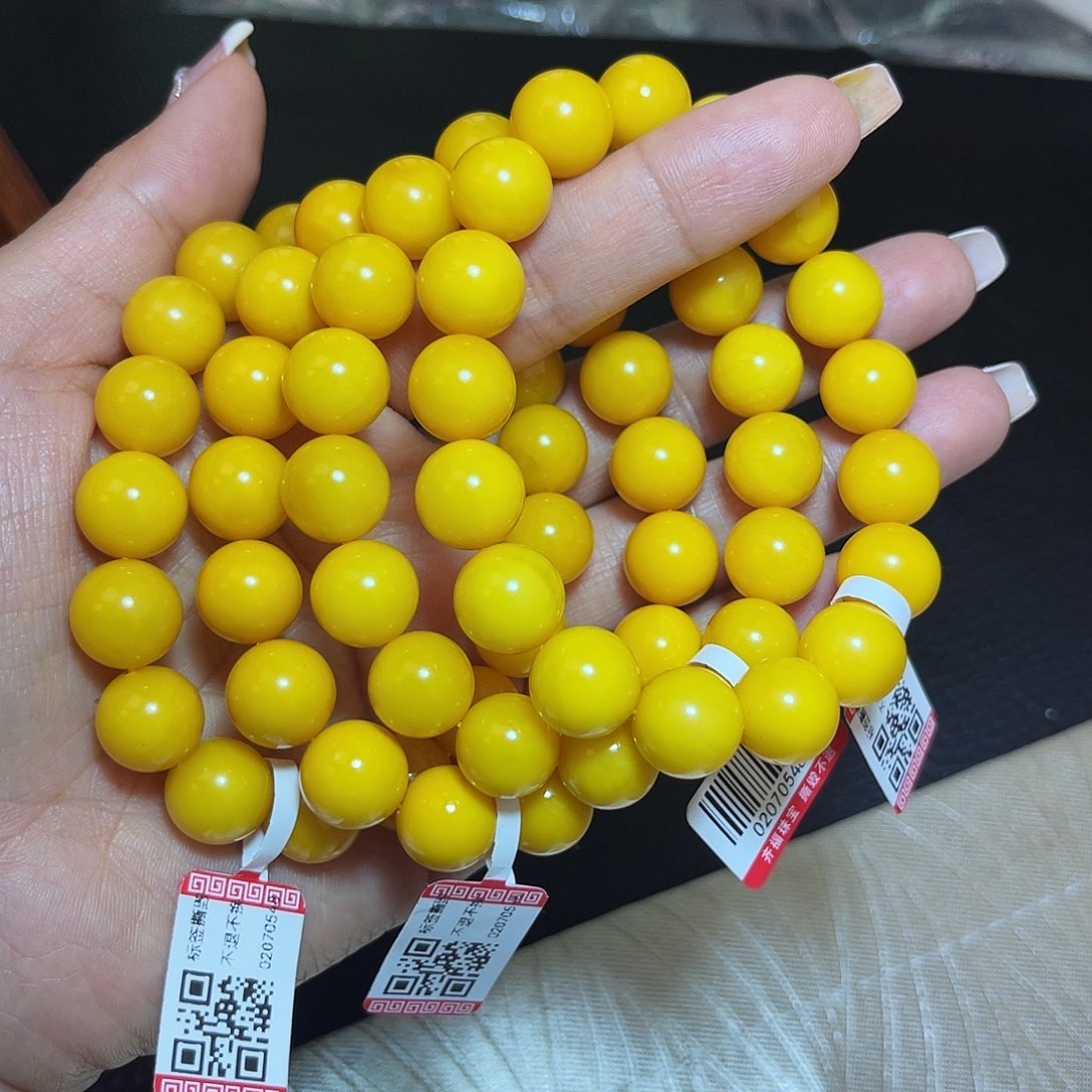 琥珀手链未镶嵌11 m多样性发其一