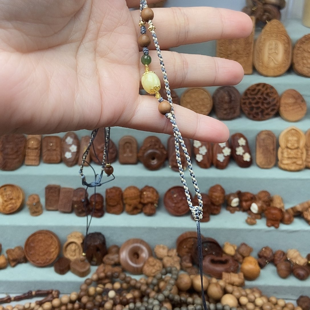 檀香木无事牌好**气福利价