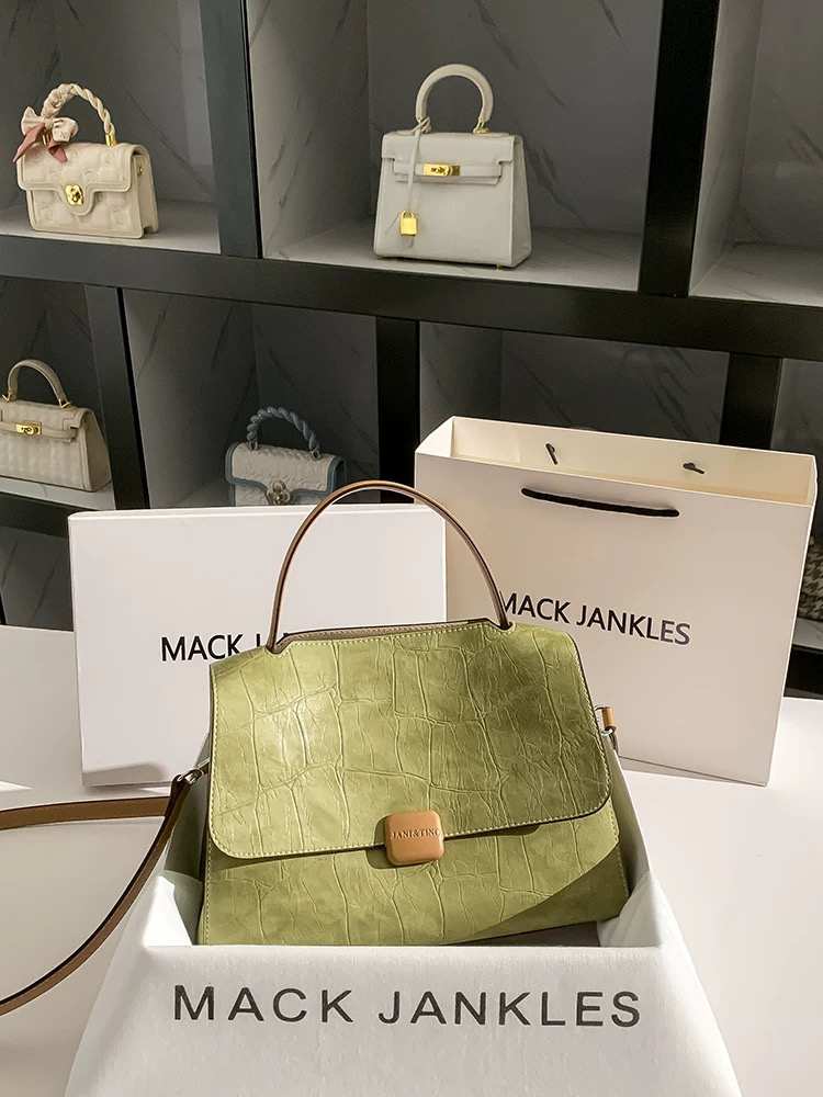 单根单肩包手提式小众欧美风简约休闲大容量托特女新送女友（3985）